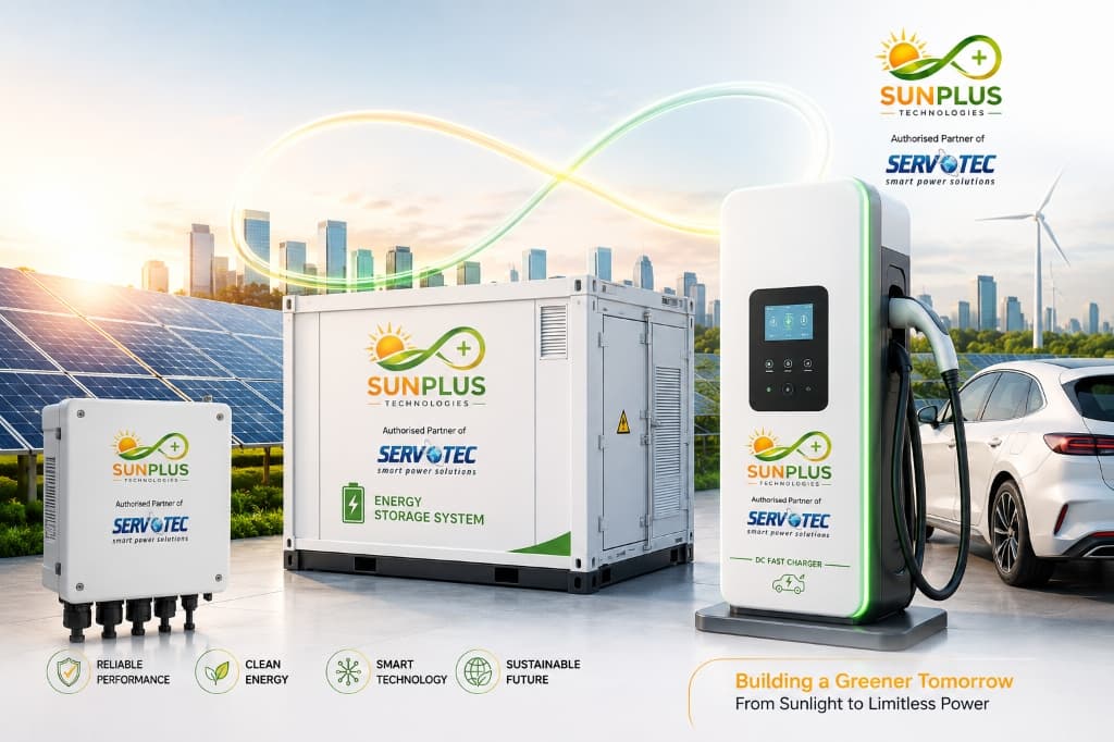SunPlus Clean Energy Future (Solar panel, Energy Storage and Electric Vehicle Charging)